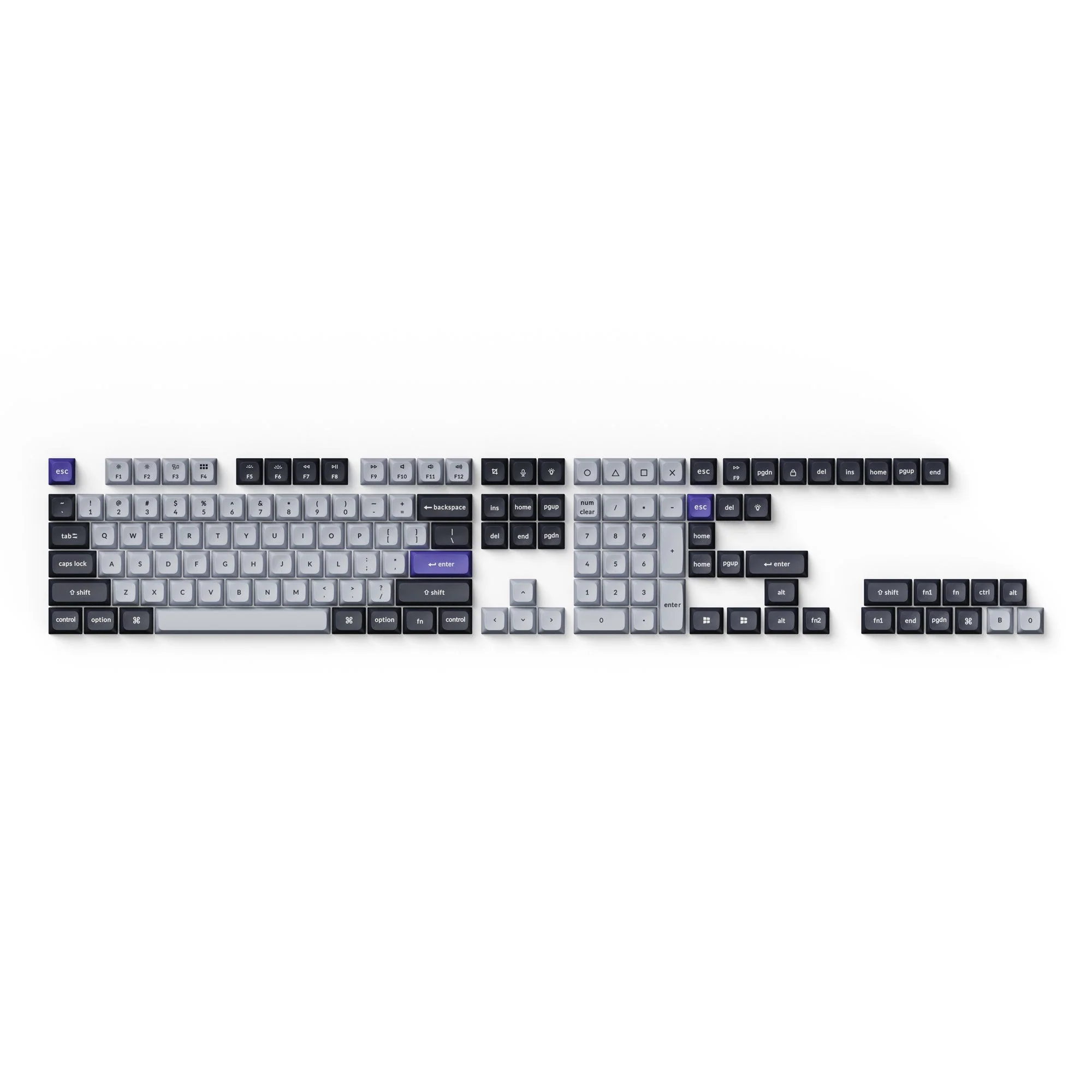 Double Shot KSA PBT Keycap Full Keycap Set - Image 4