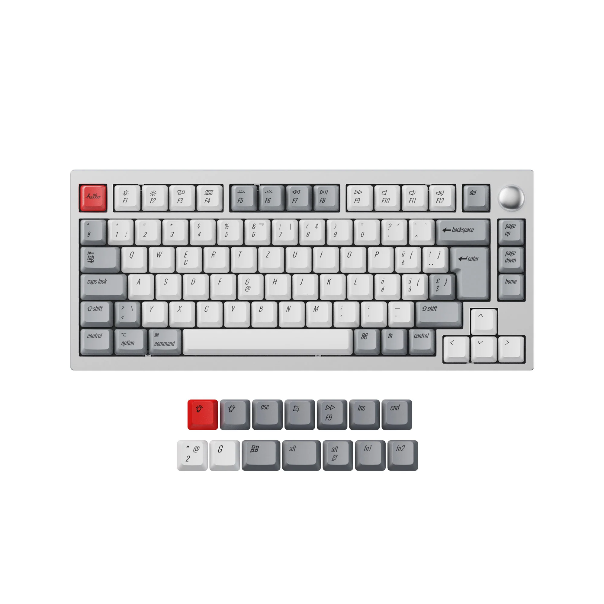 ISO & ANSI L1 & P1 OEM Dye-Sub PBT Keycap Set - Retro - Image 6