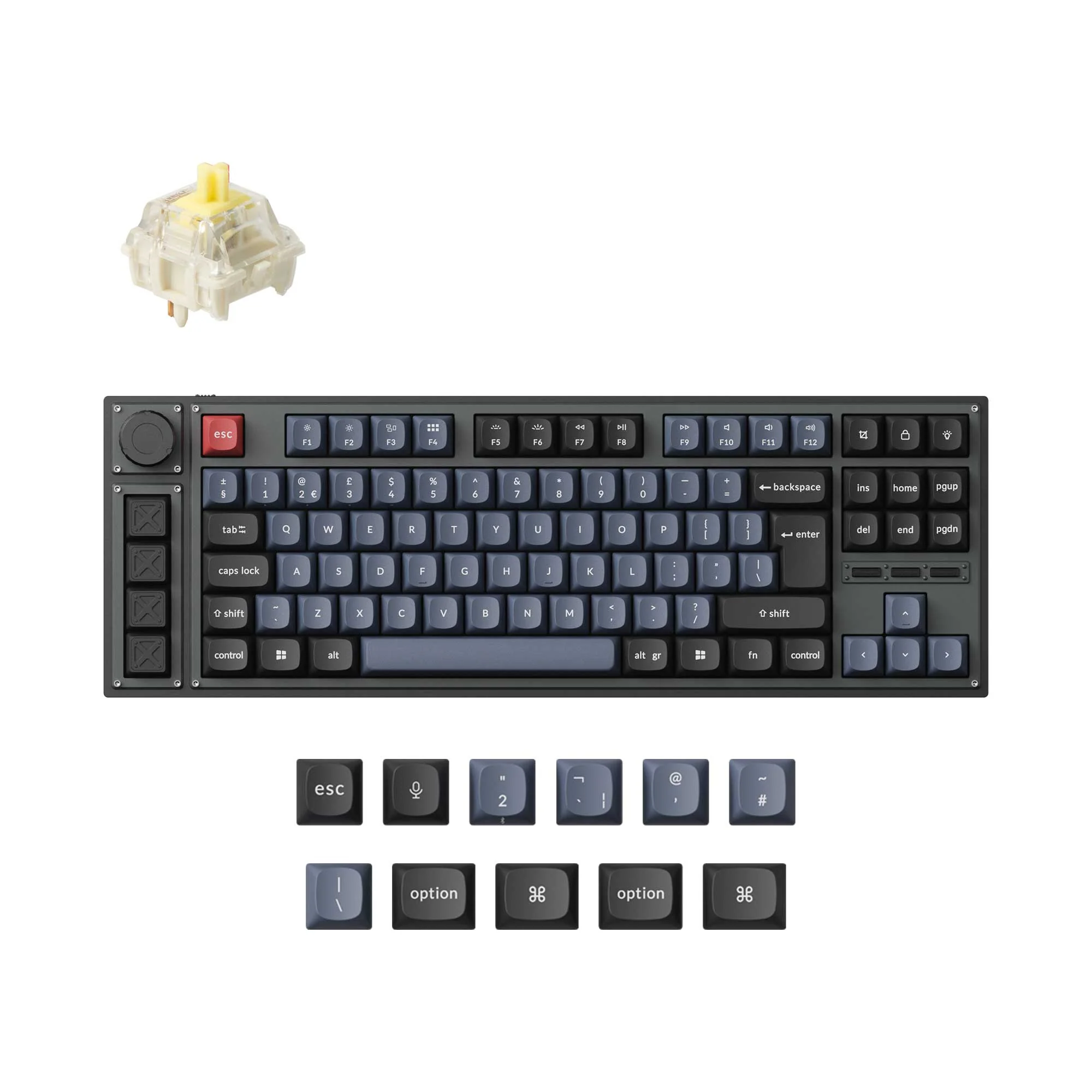 Lemokey L3 QMK/VIA Wireless Custom Mechanical Keyboard ISO Layout Collection - Image 4