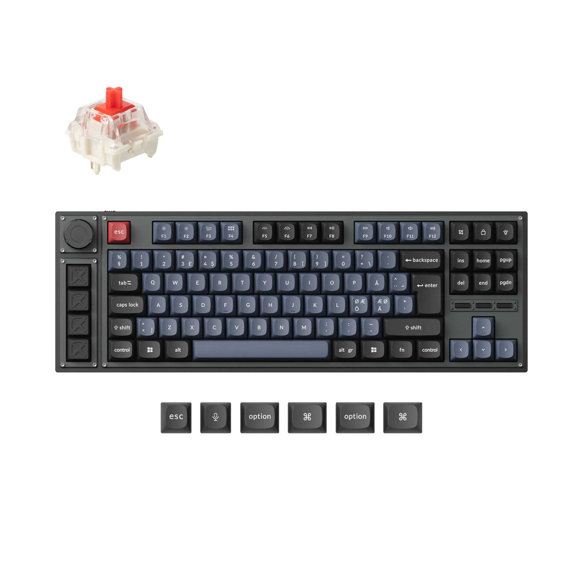 Lemokey L3 QMK/VIA Wireless Custom Mechanical Keyboard ISO Layout Collection - Image 5