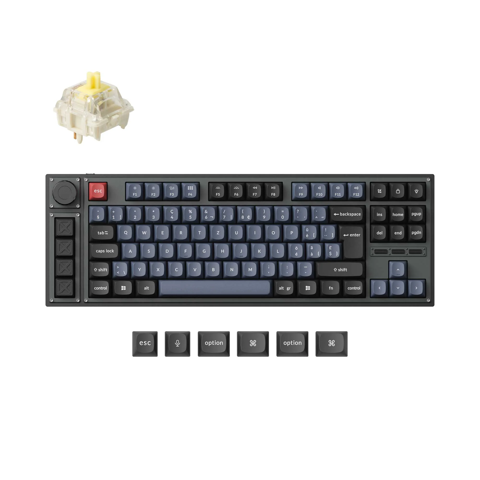 Lemokey L3 QMK/VIA Wireless Custom Mechanical Keyboard ISO Layout Collection - Image 8