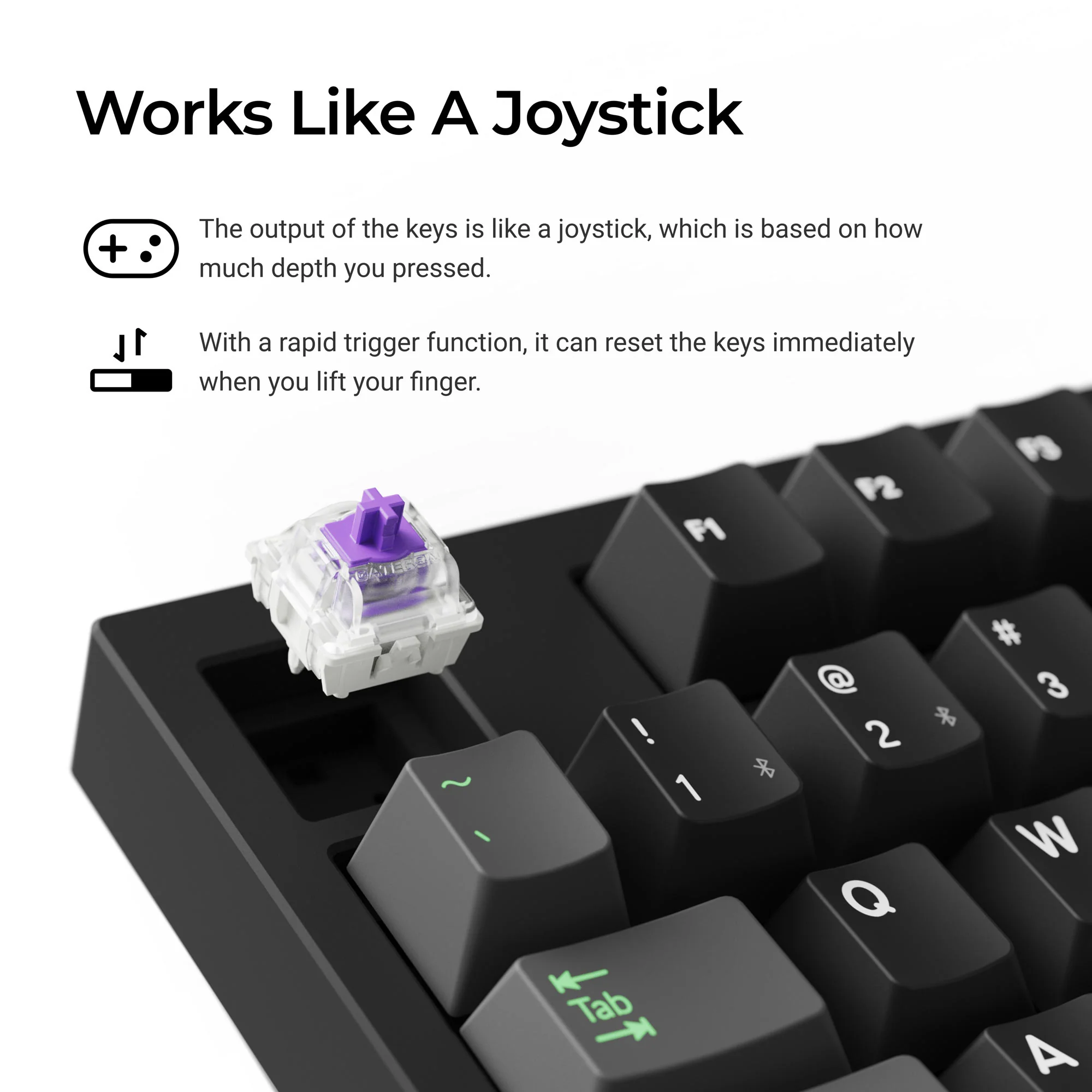 Lemokey P3 HE Wireless Magnetic Switch Custom Gaming Keyboard - Image 3