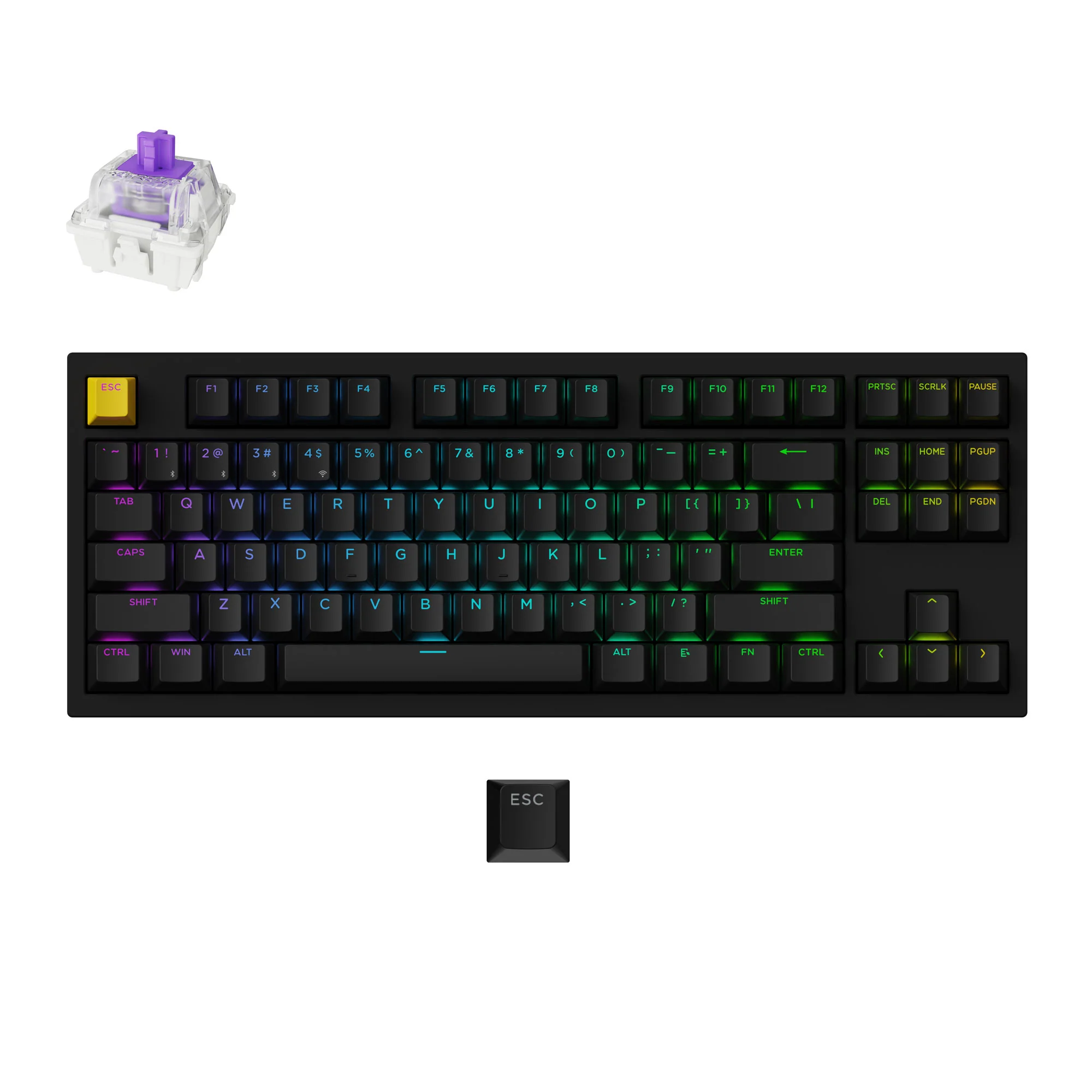 Lemokey P3 HE Wireless Magnetic Switch Custom Gaming Keyboard - Image 7