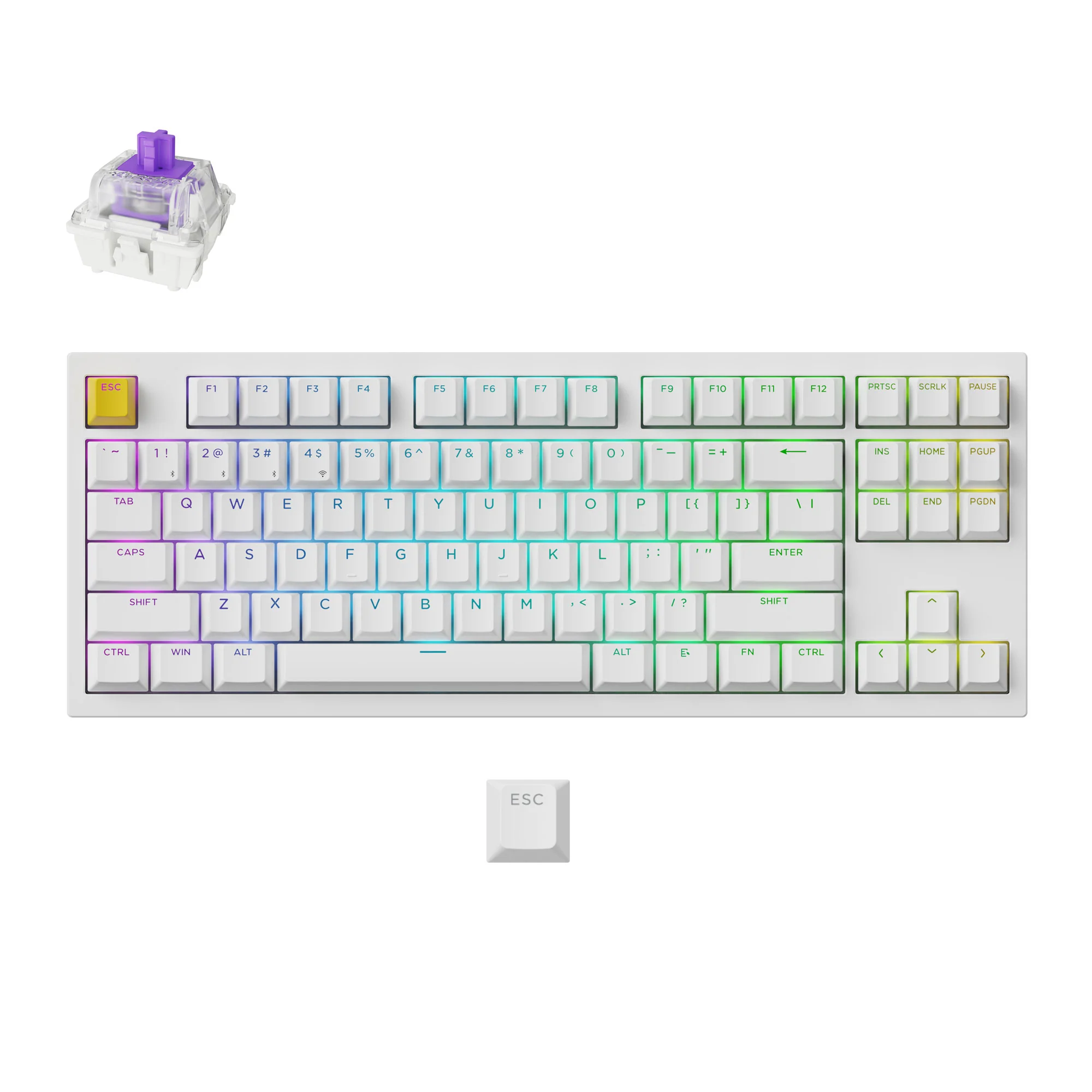 Lemokey P3 HE Wireless Magnetic Switch Custom Gaming Keyboard - Image 8