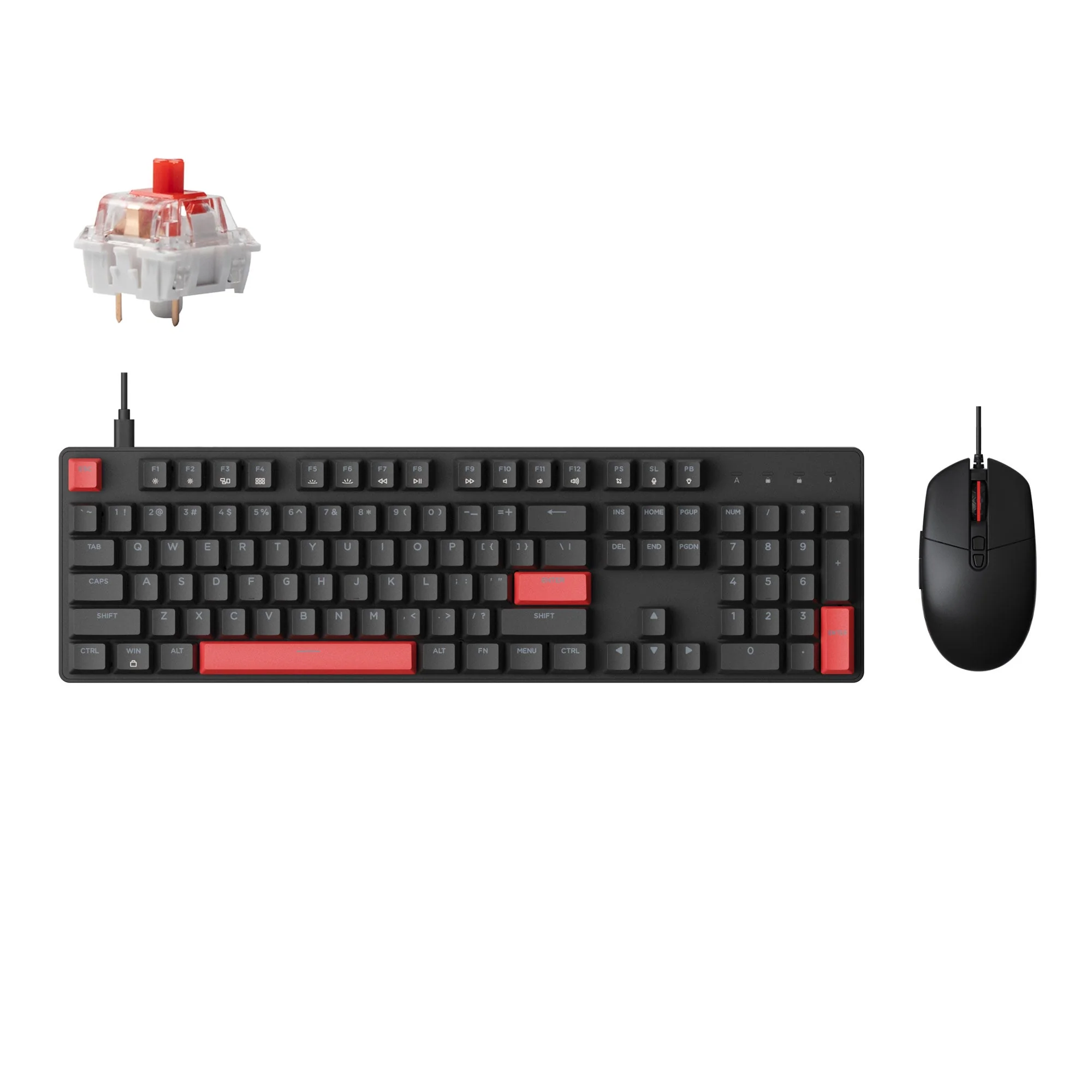 Lemokey X2 QMK Wired Mechanical Keyboard - Image 3