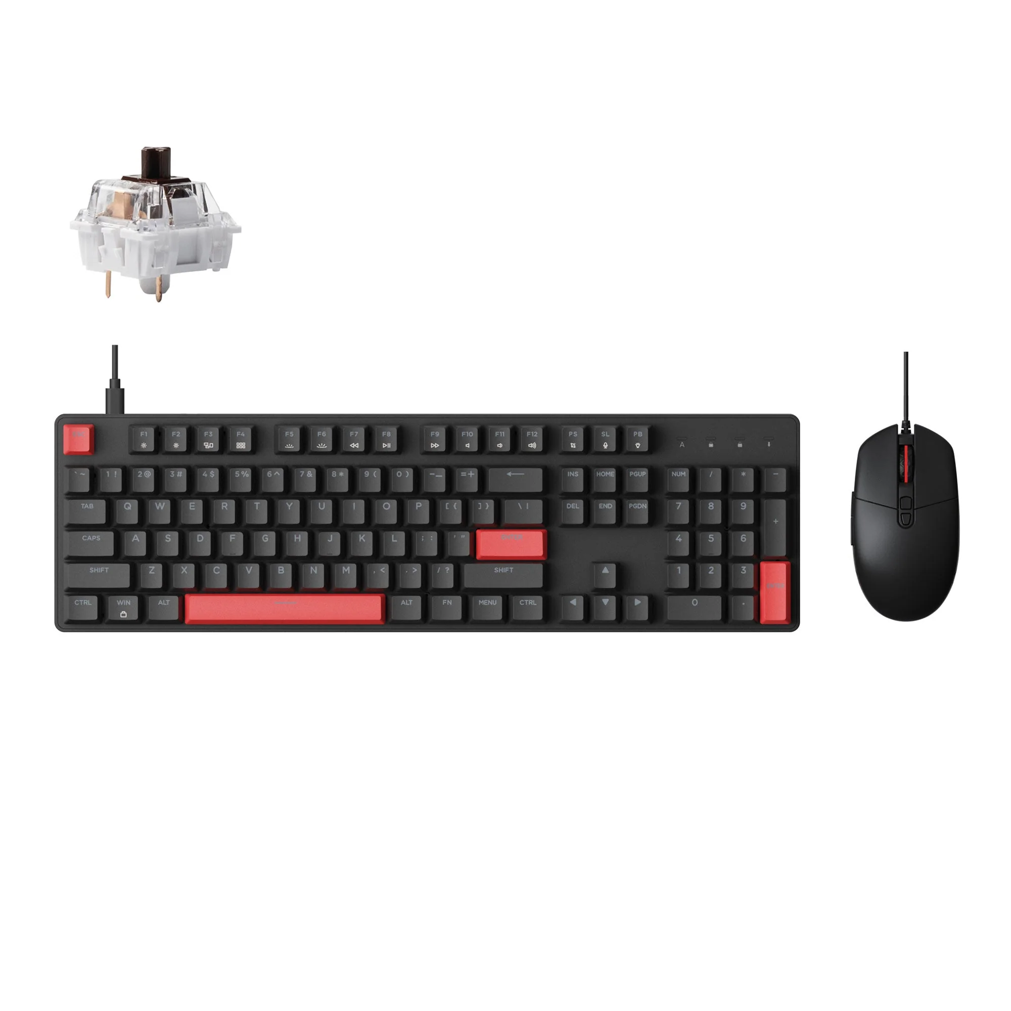 Lemokey X2 QMK Wired Mechanical Keyboard - Image 4