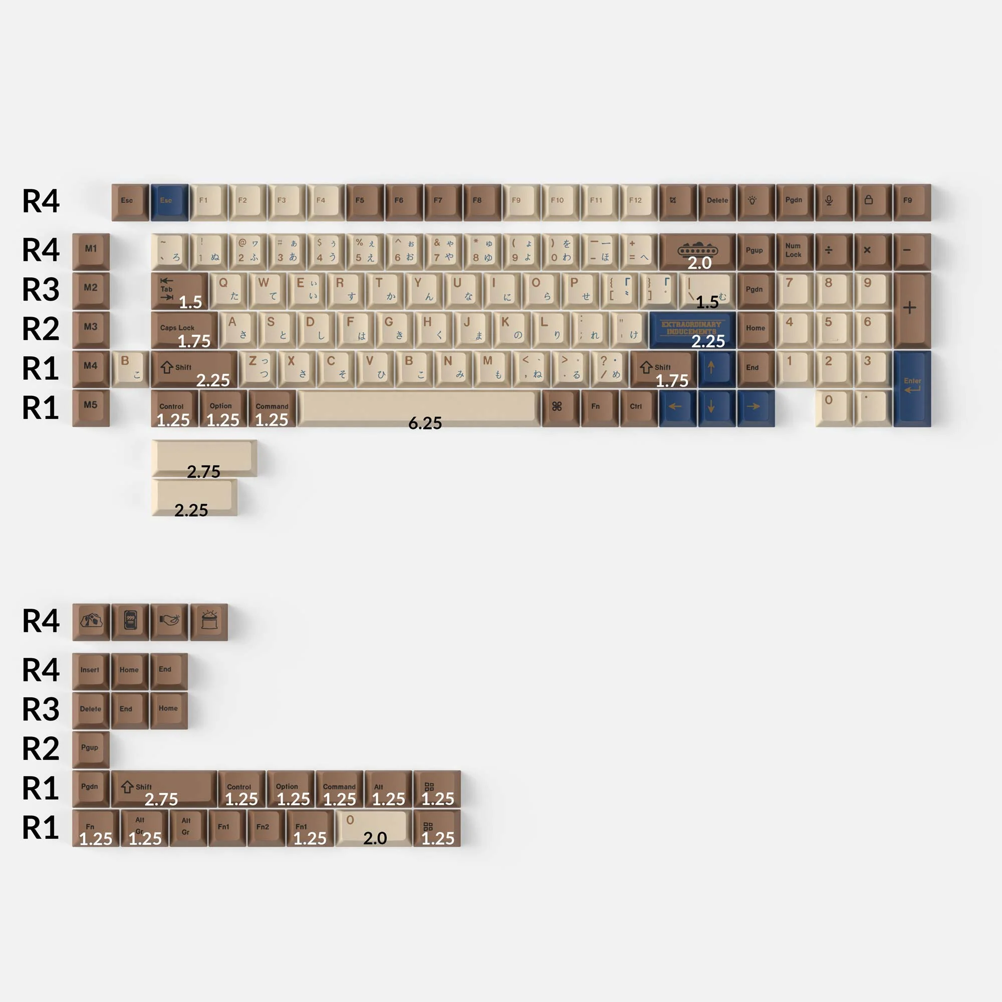 Treasure Hunter - Cherry Profile Dye-Sub PBT Full Keycap Set - Image 2